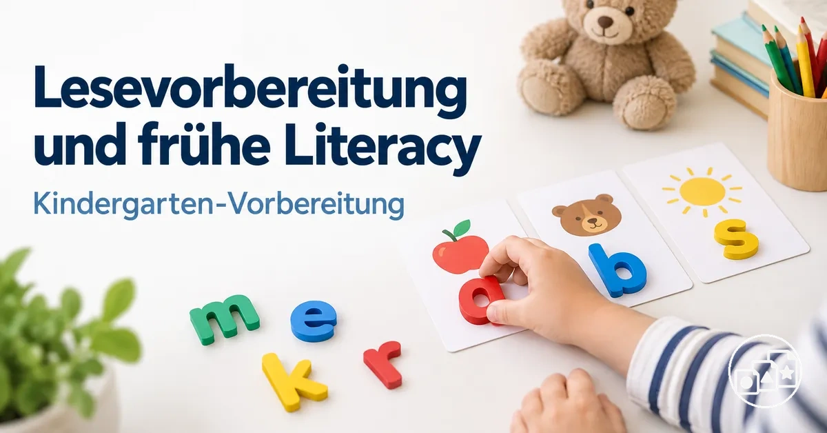 Aktivitäten zur Lesevorbereitung und frühen Literacy für die Kindergarten-Vorbereitung