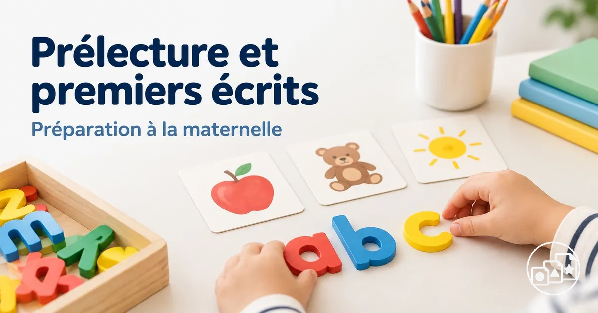 Activités de prélecture et premiers apprentissages de l’écrit pour préparer la maternelle