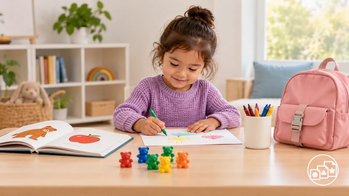 Akademik, motor ve günlük becerilerde anaokuluna hazırlık uygulamaları